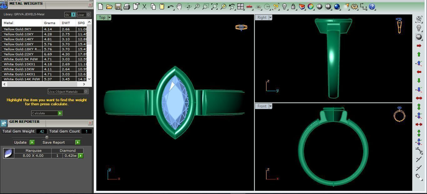 RING 221 3D print model_3