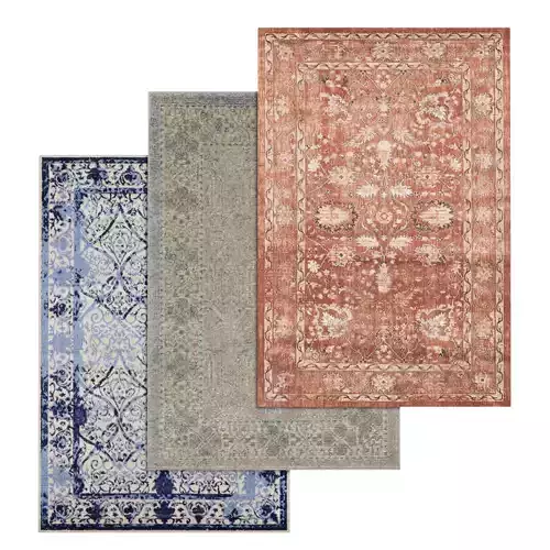 Rug Set 1784 3D model