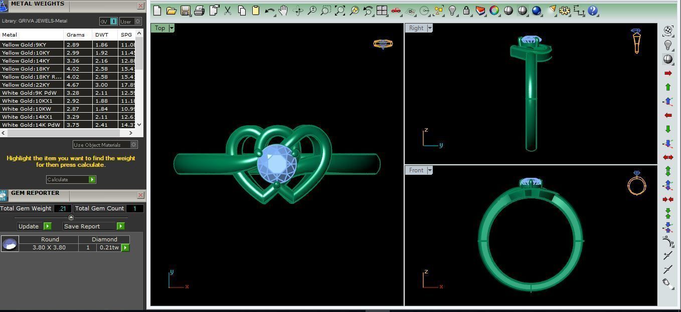 RING 196 3D print model_3