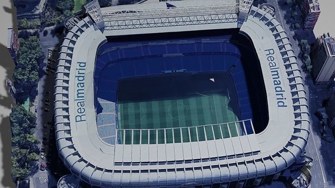 Santiago Bernabeu 3D model