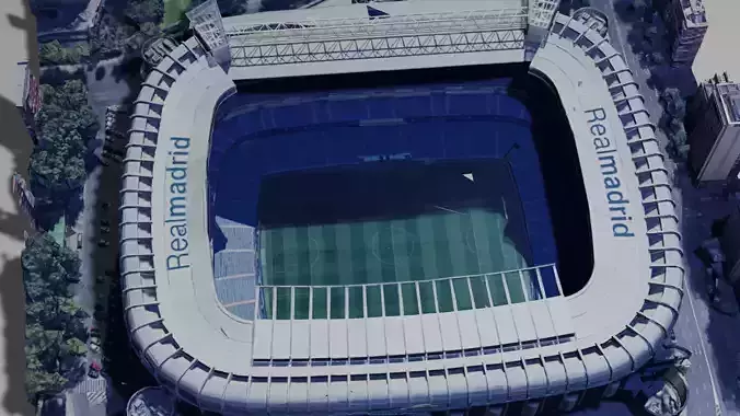 Santiago Bernabeu 3D model