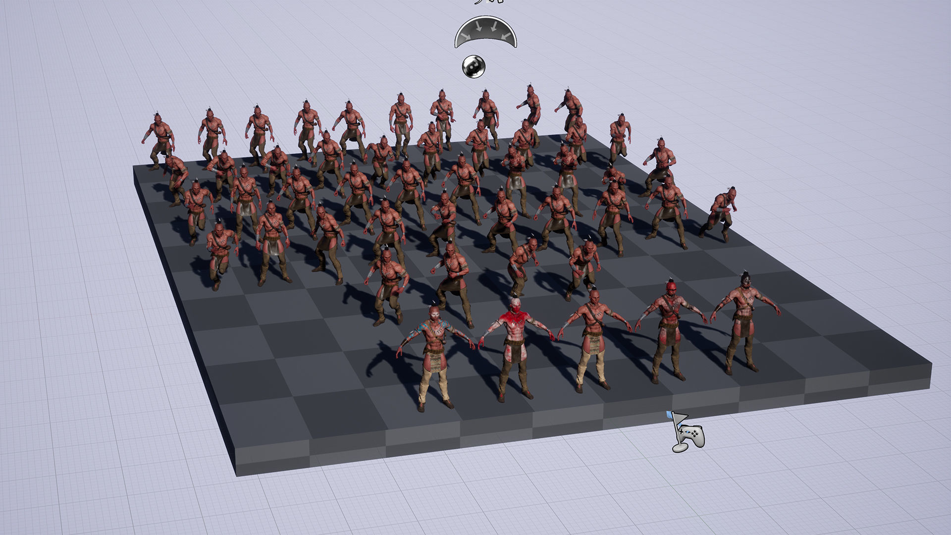 Native American Low-poly 3D model_32