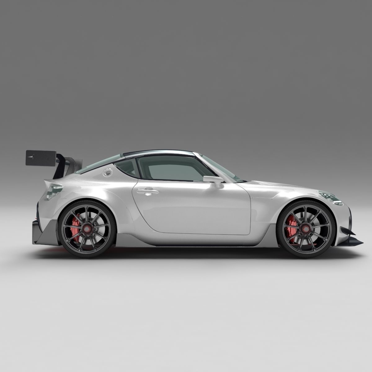 Toyota S-FR Racing Concept Car 3D model | CGTrader