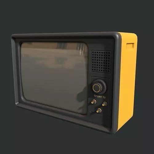 TV monitor Free 3D model