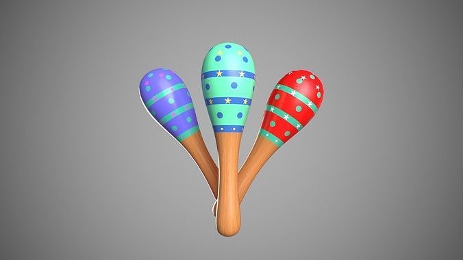 Baby Toys Low-poly 3D model