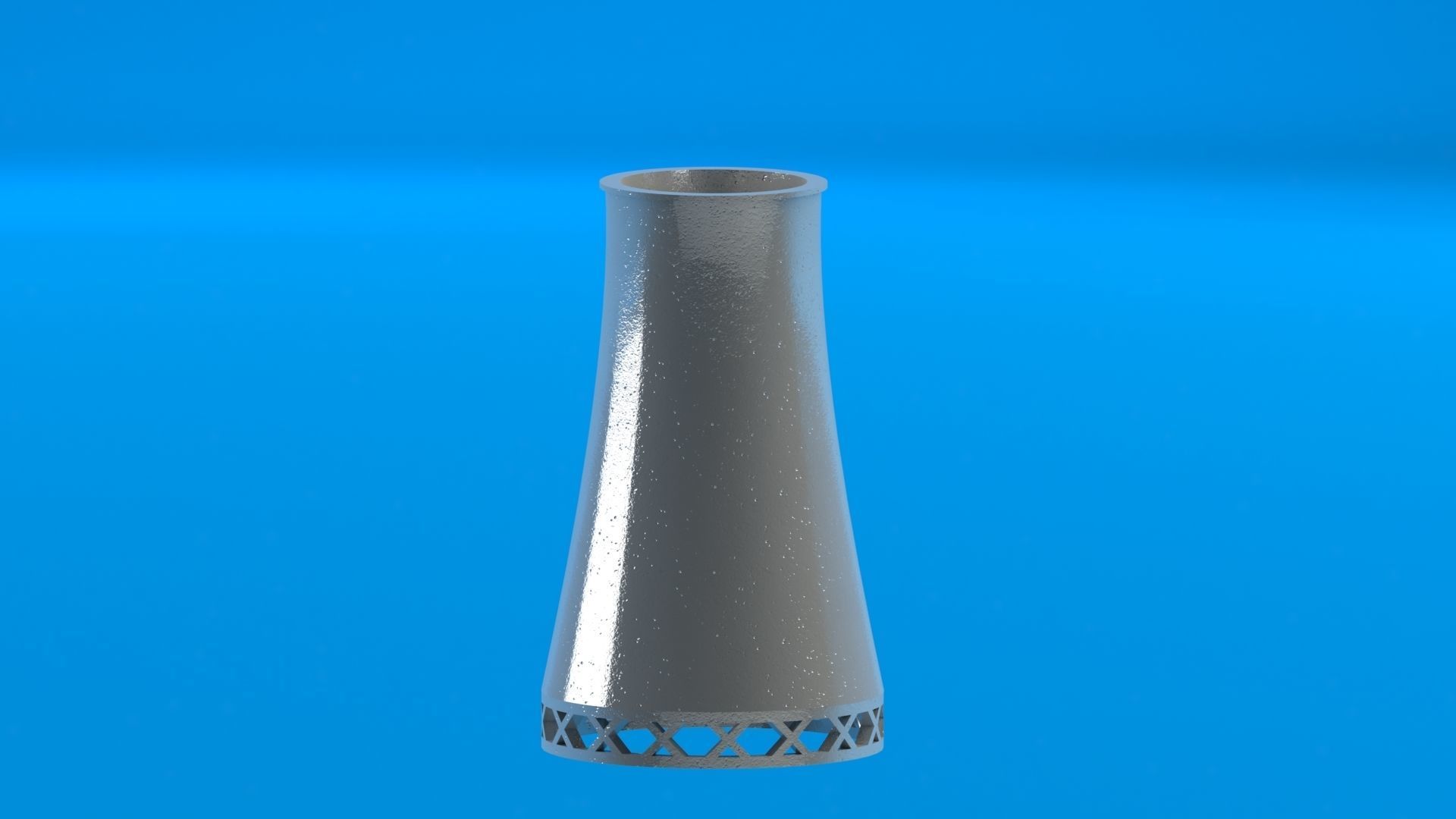 Cooling Tower  3D print model_3