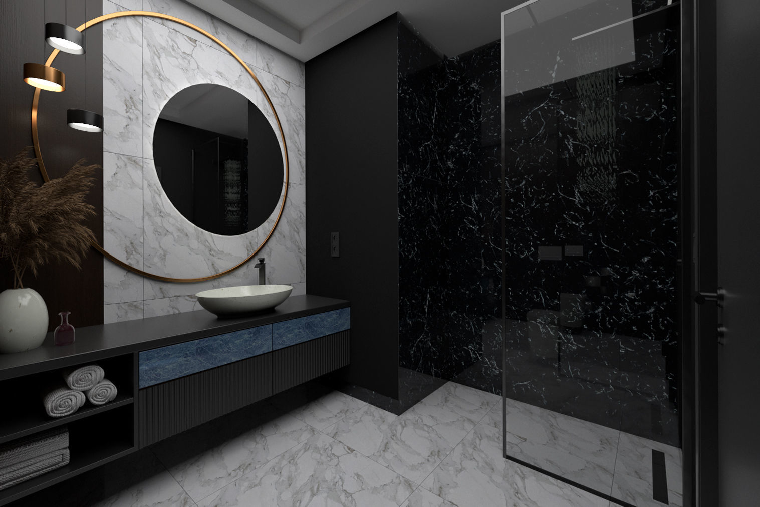 Bathroom Interior  3D model_2