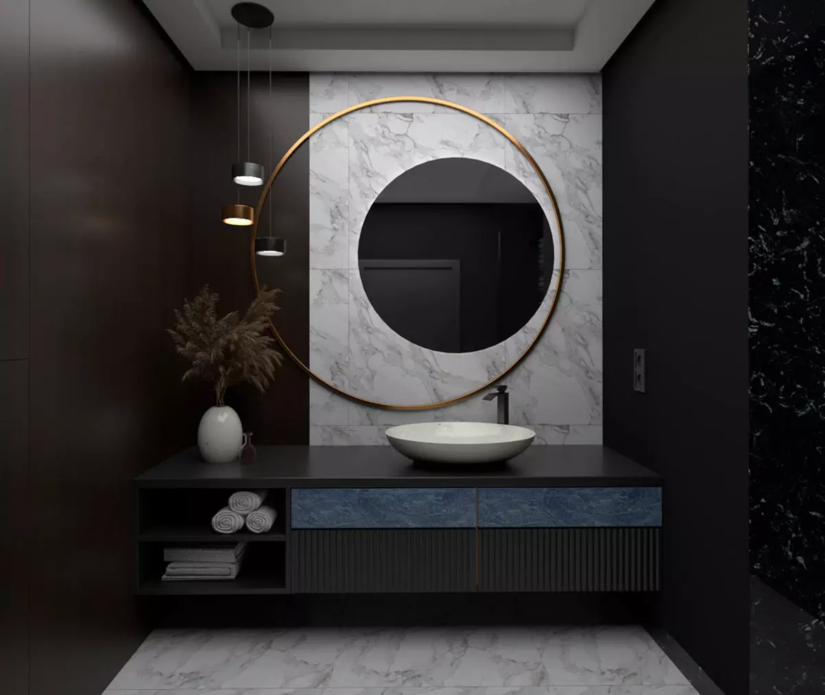 Bathroom Interior  3D model_0
