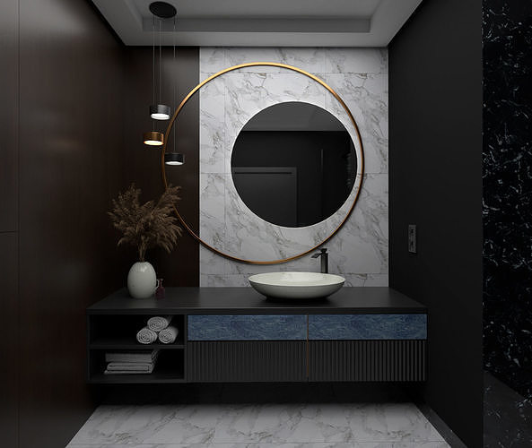 Bathroom Interior  3D model