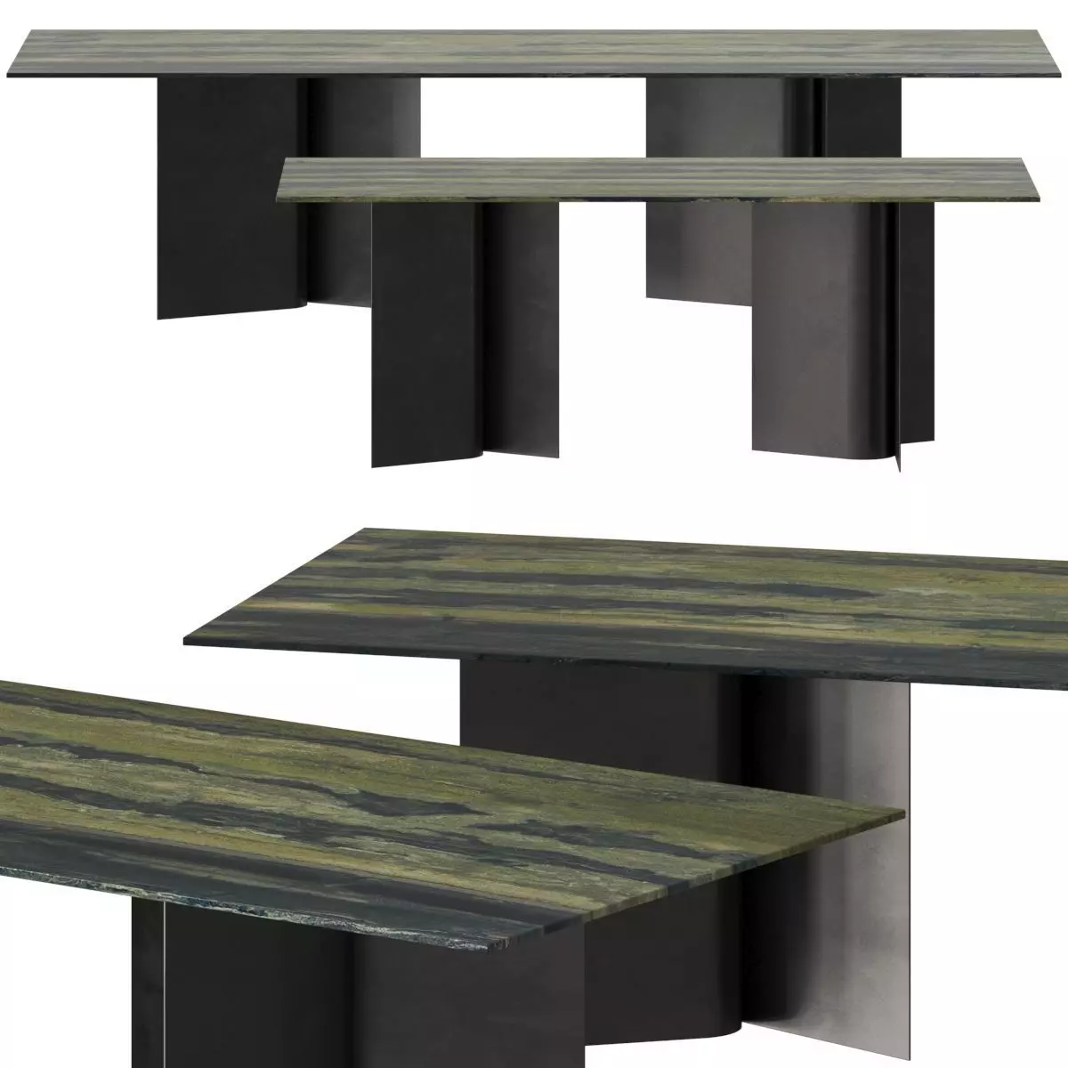 Ross Gardam Breeze Dining Tables 3D model_0