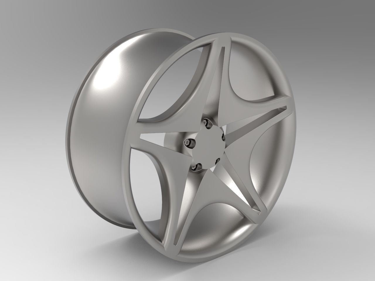 Car Rim 3D model_3