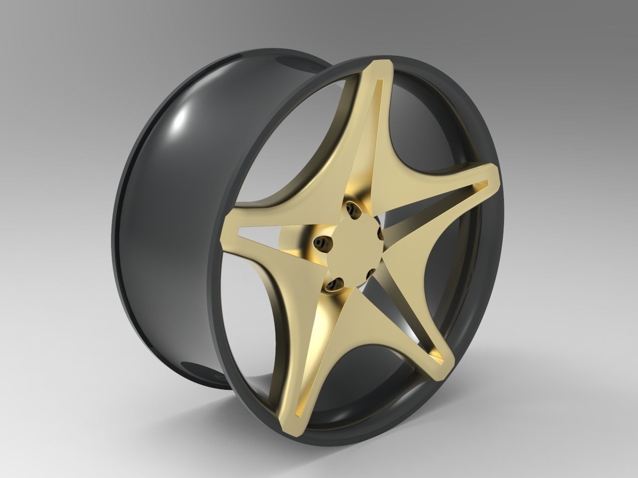 Car Rim 3D model_2