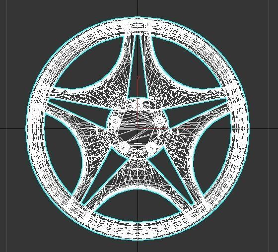 Car Rim 3D model_11
