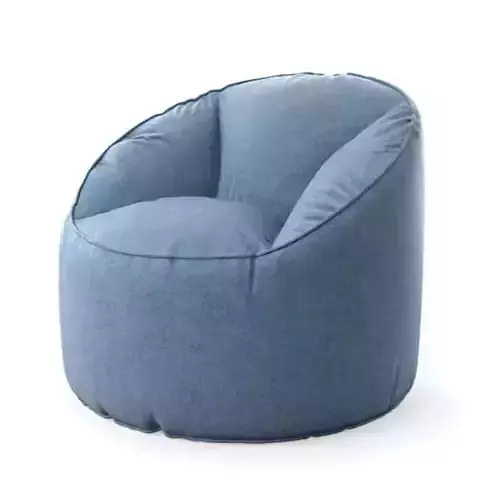 Blue lounge armchair 22 am121