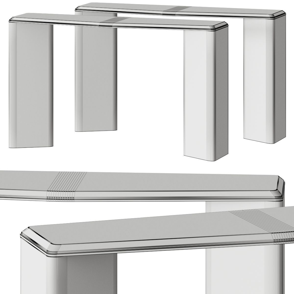 Private Label Lepidus Console Tables 3D model_1