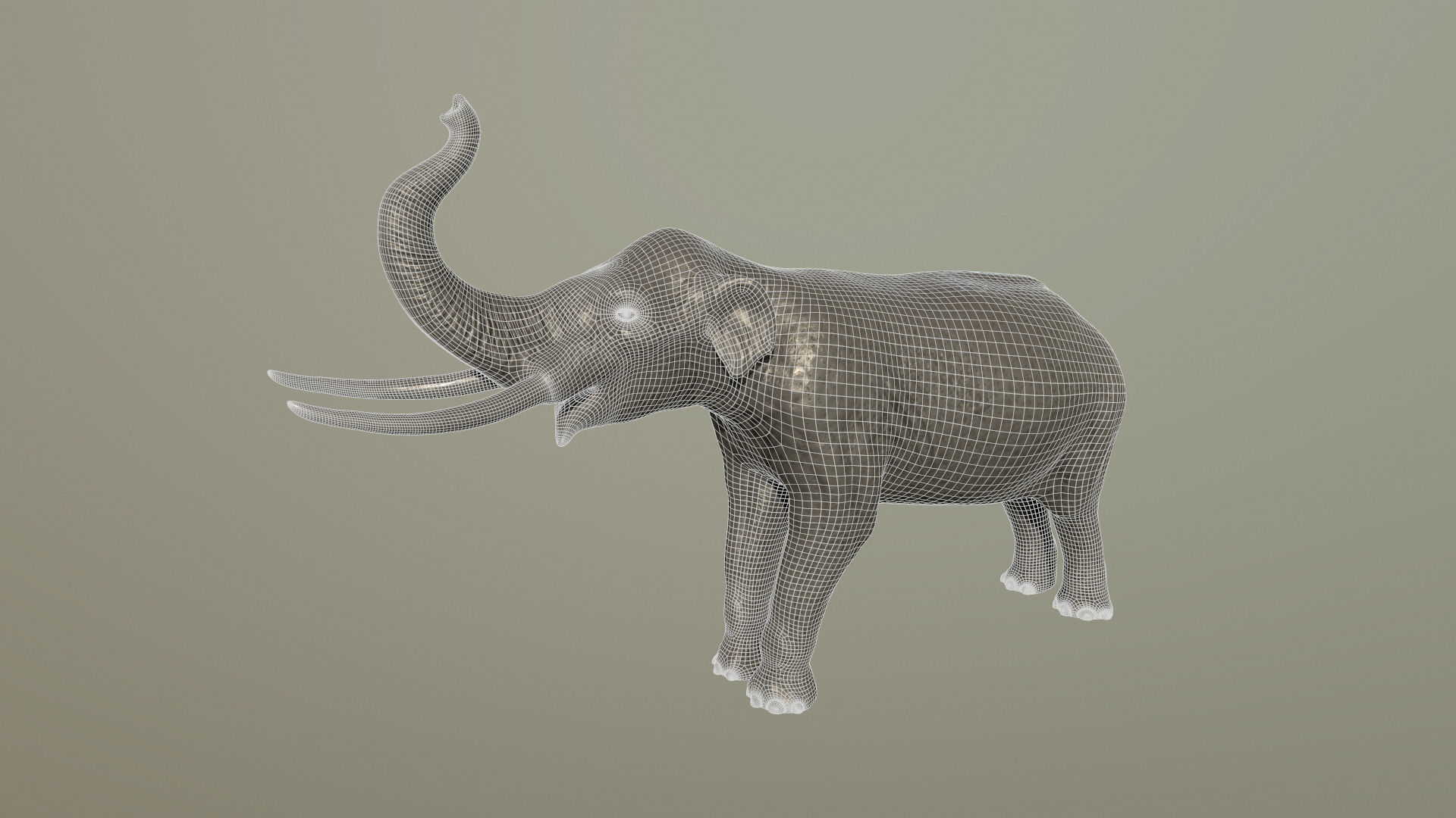 Extinct animals pack version 12 3D model_8