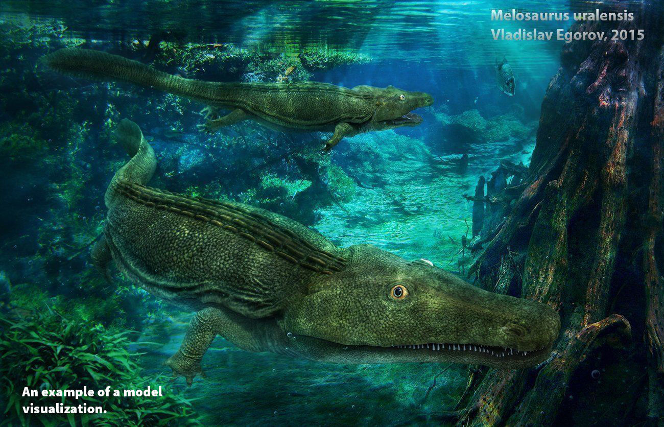 Extinct animals pack version 12 3D model_61