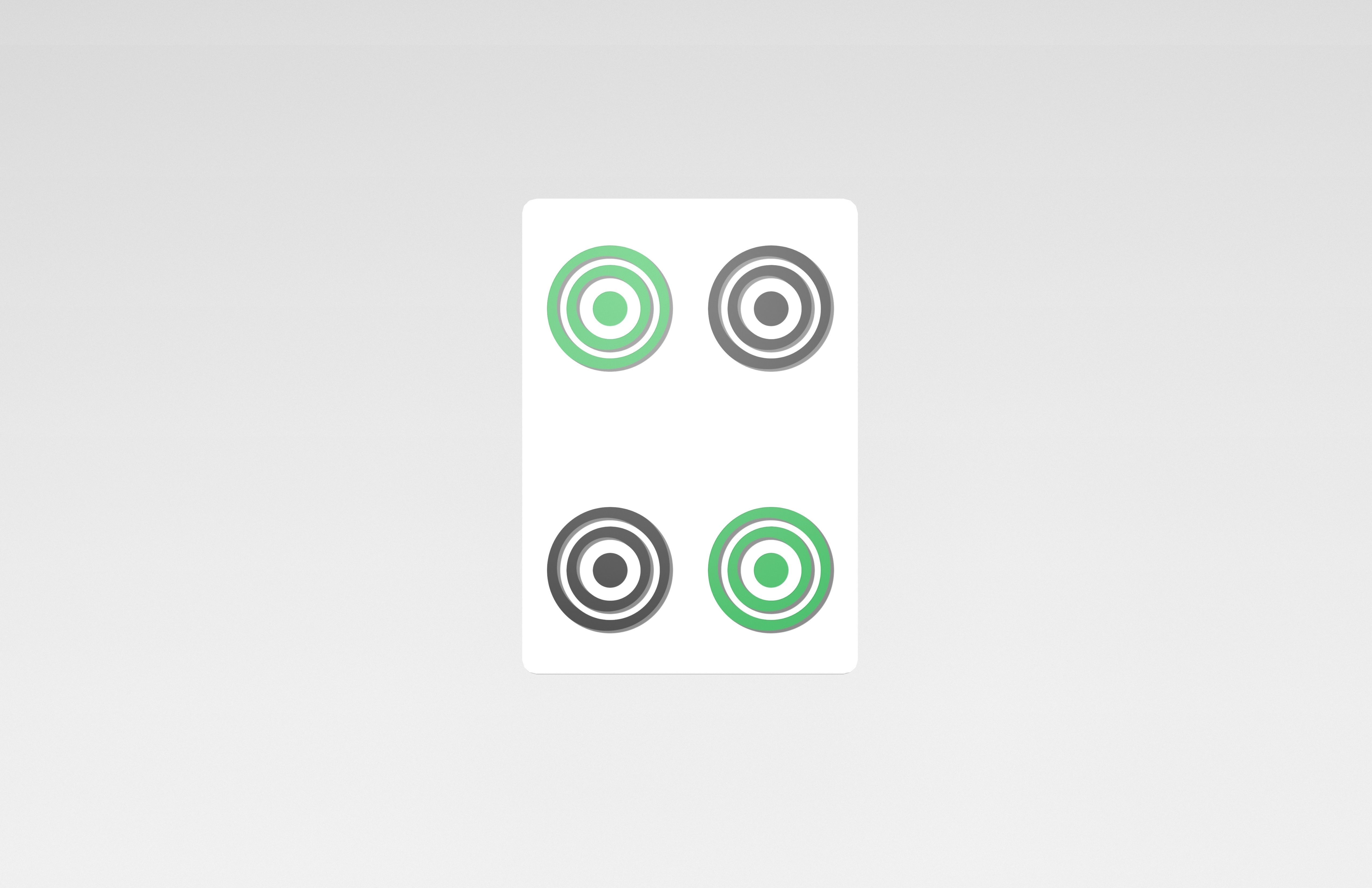 Mahjong V1 Mega Pack Low-poly 3D model_60