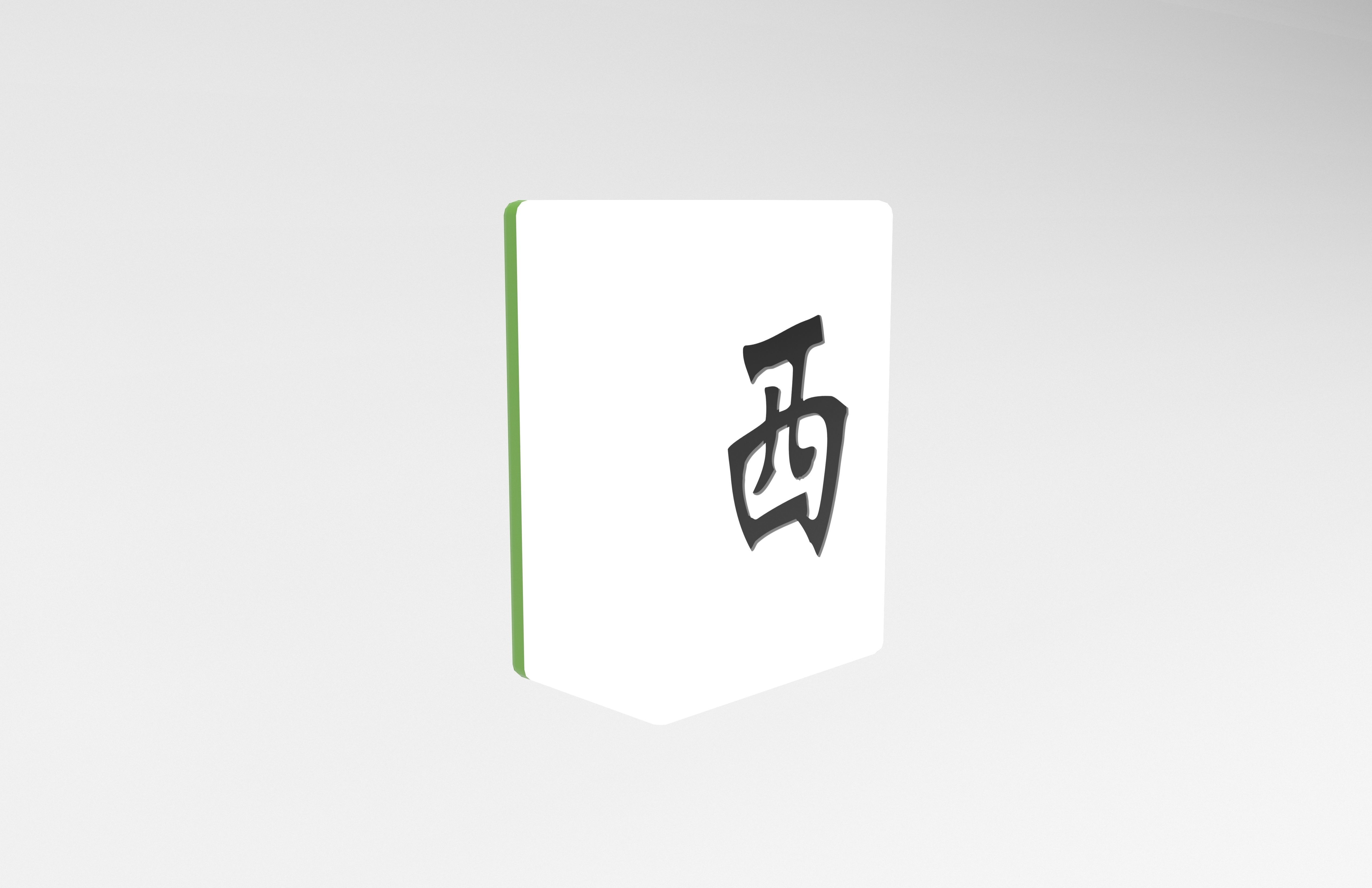 Mahjong V1 Mega Pack Low-poly 3D model_64