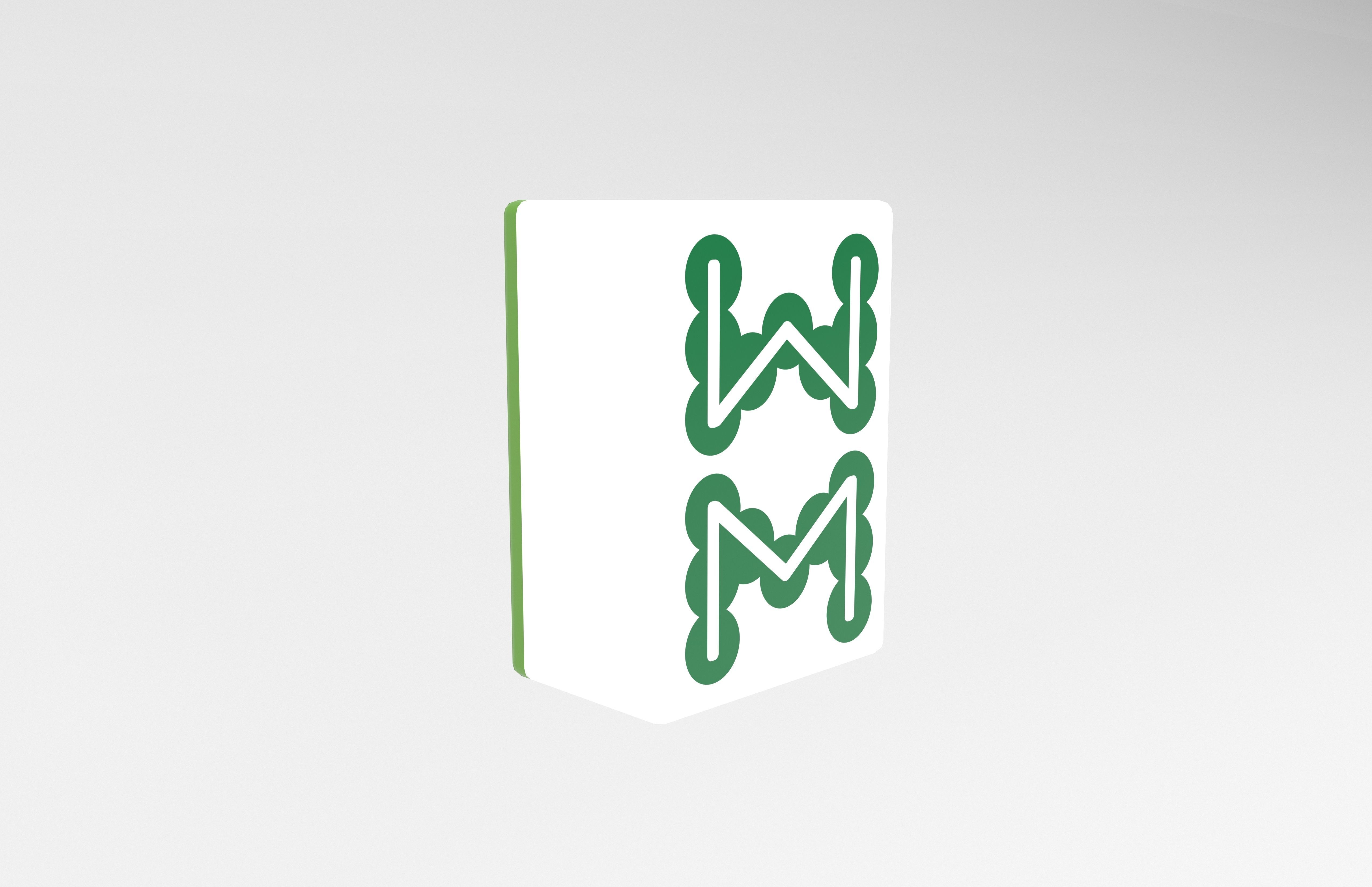 Mahjong V1 Mega Pack Low-poly 3D model_141