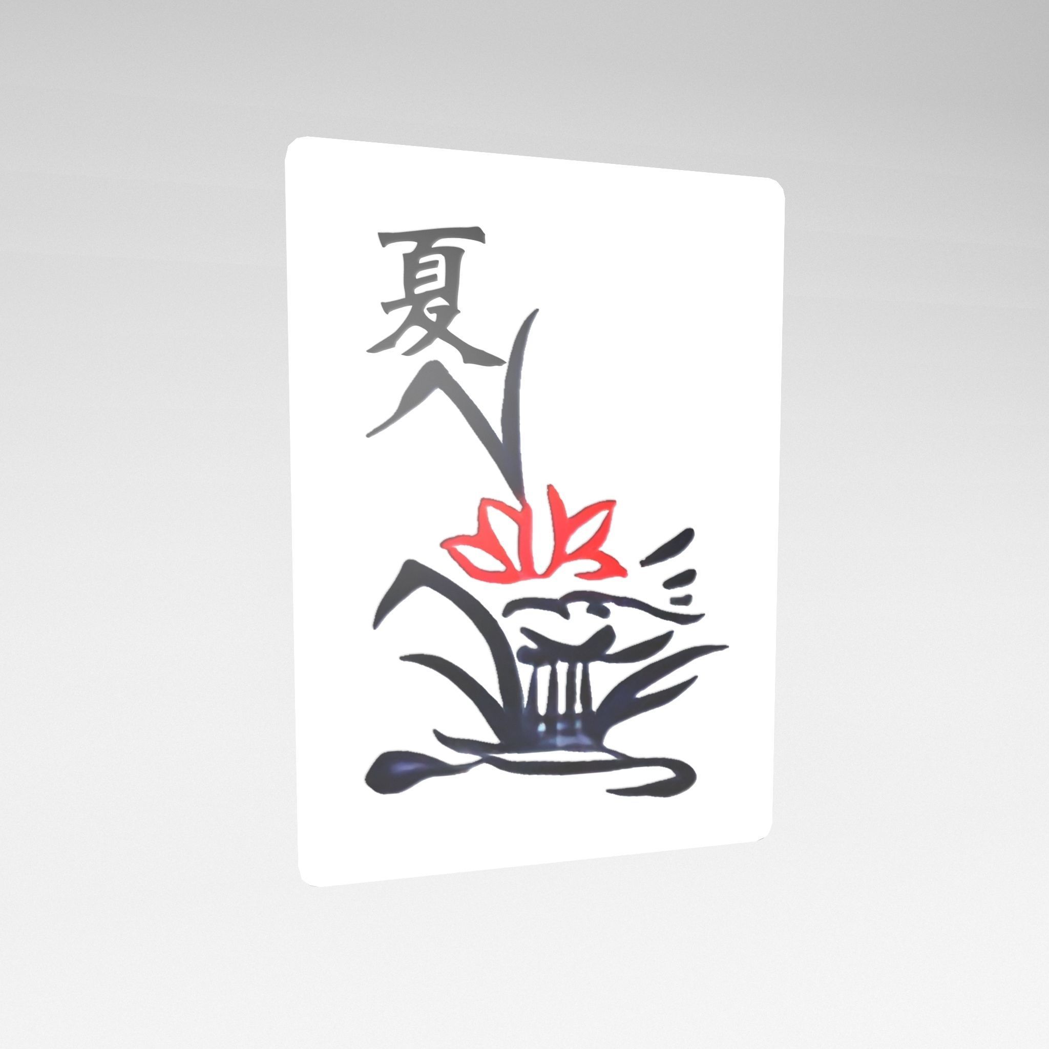 Mahjong V1 Mega Pack Low-poly 3D model_38