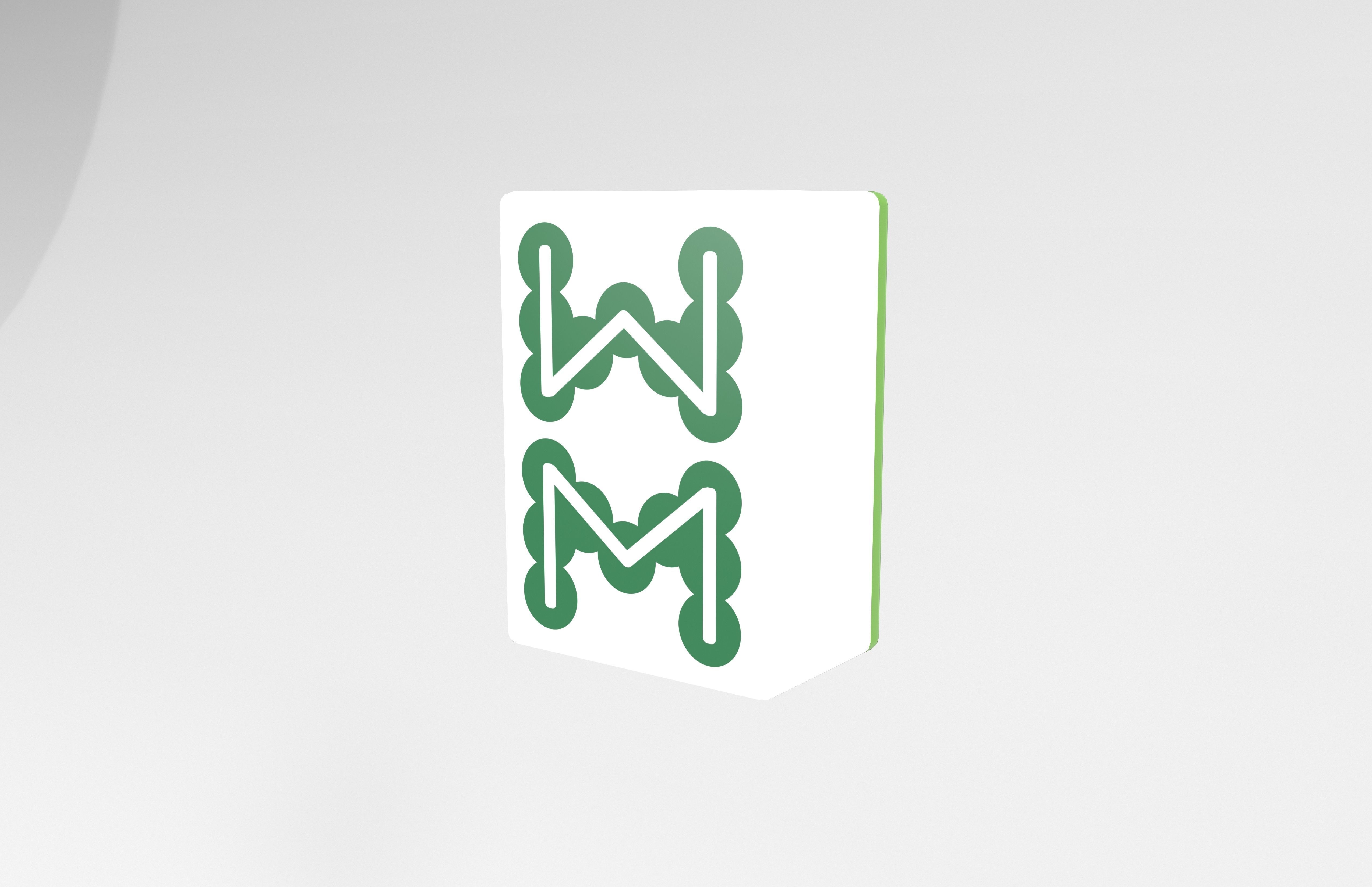 Mahjong V1 Mega Pack Low-poly 3D model_137