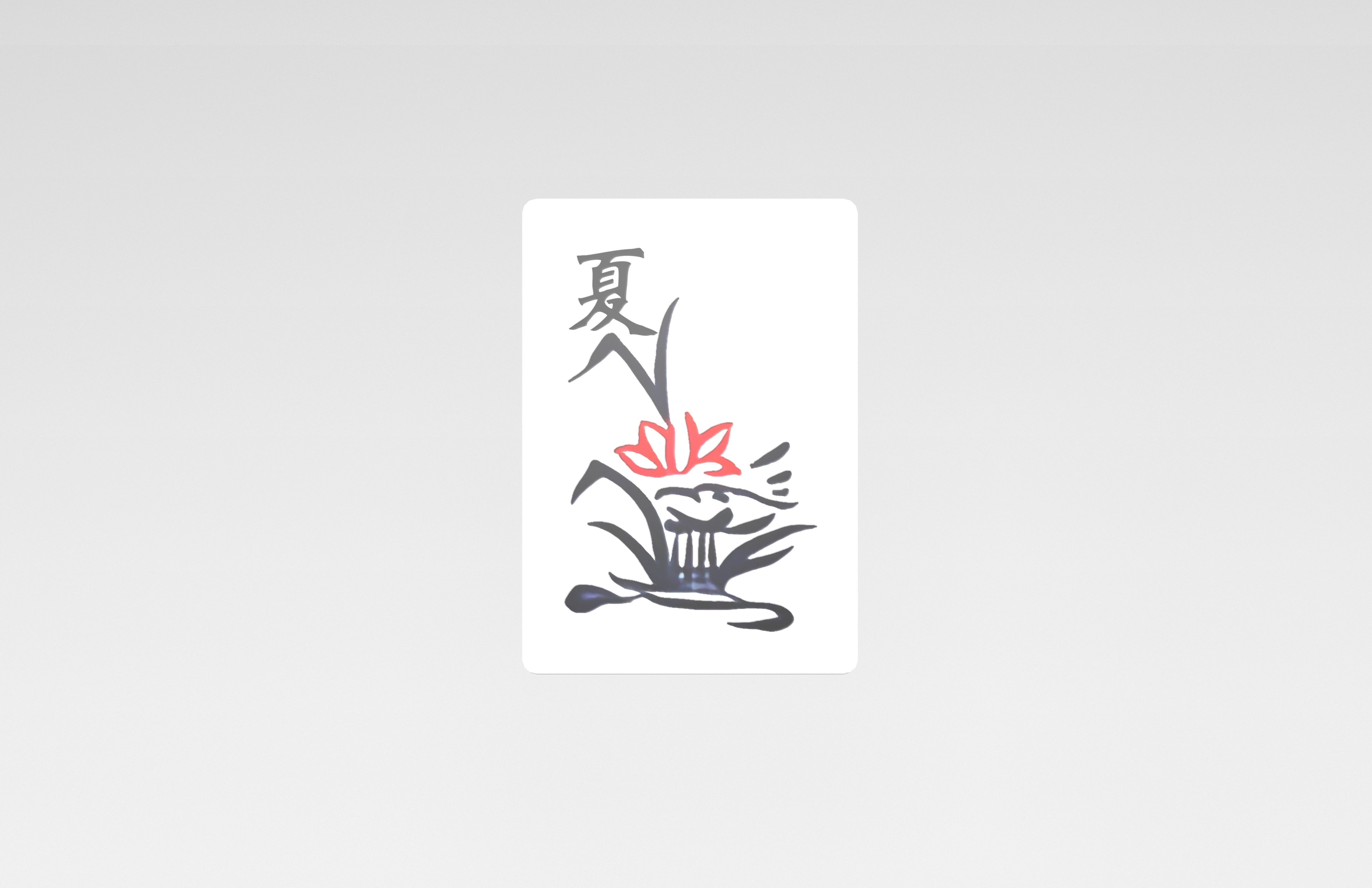 Mahjong V1 Mega Pack Low-poly 3D model_115