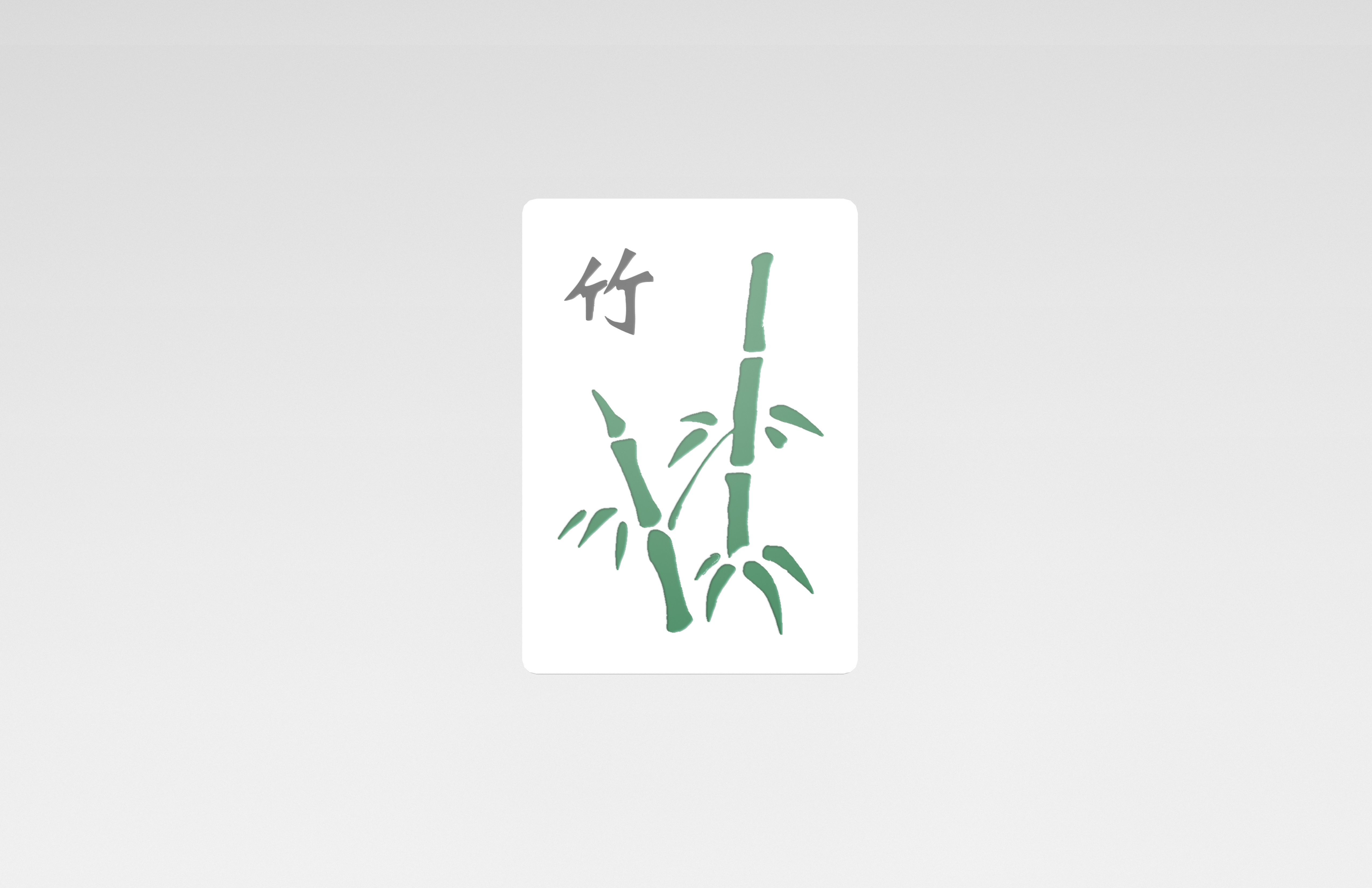 Mahjong V1 Mega Pack Low-poly 3D model_148