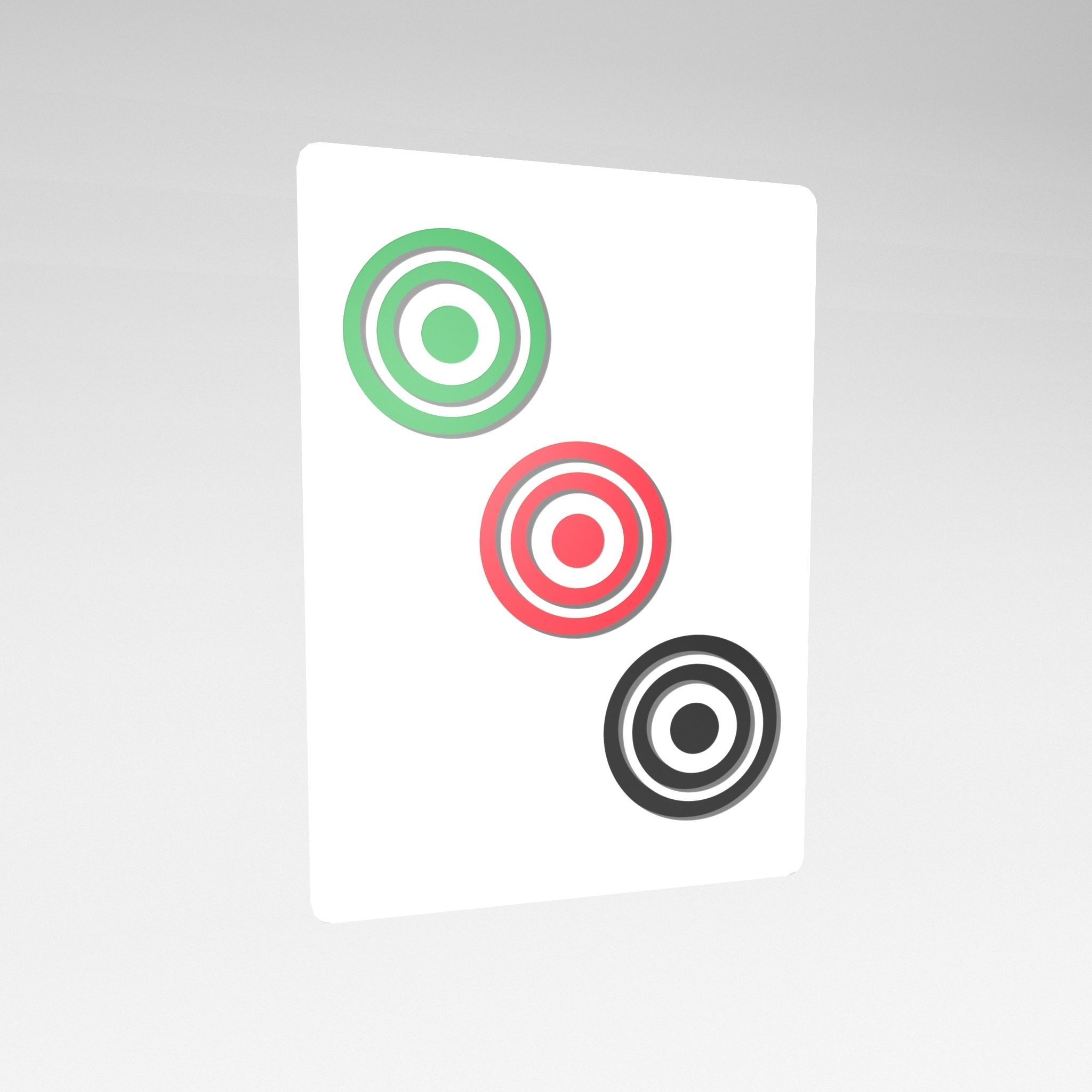 Mahjong V1 Mega Pack Low-poly 3D model_17