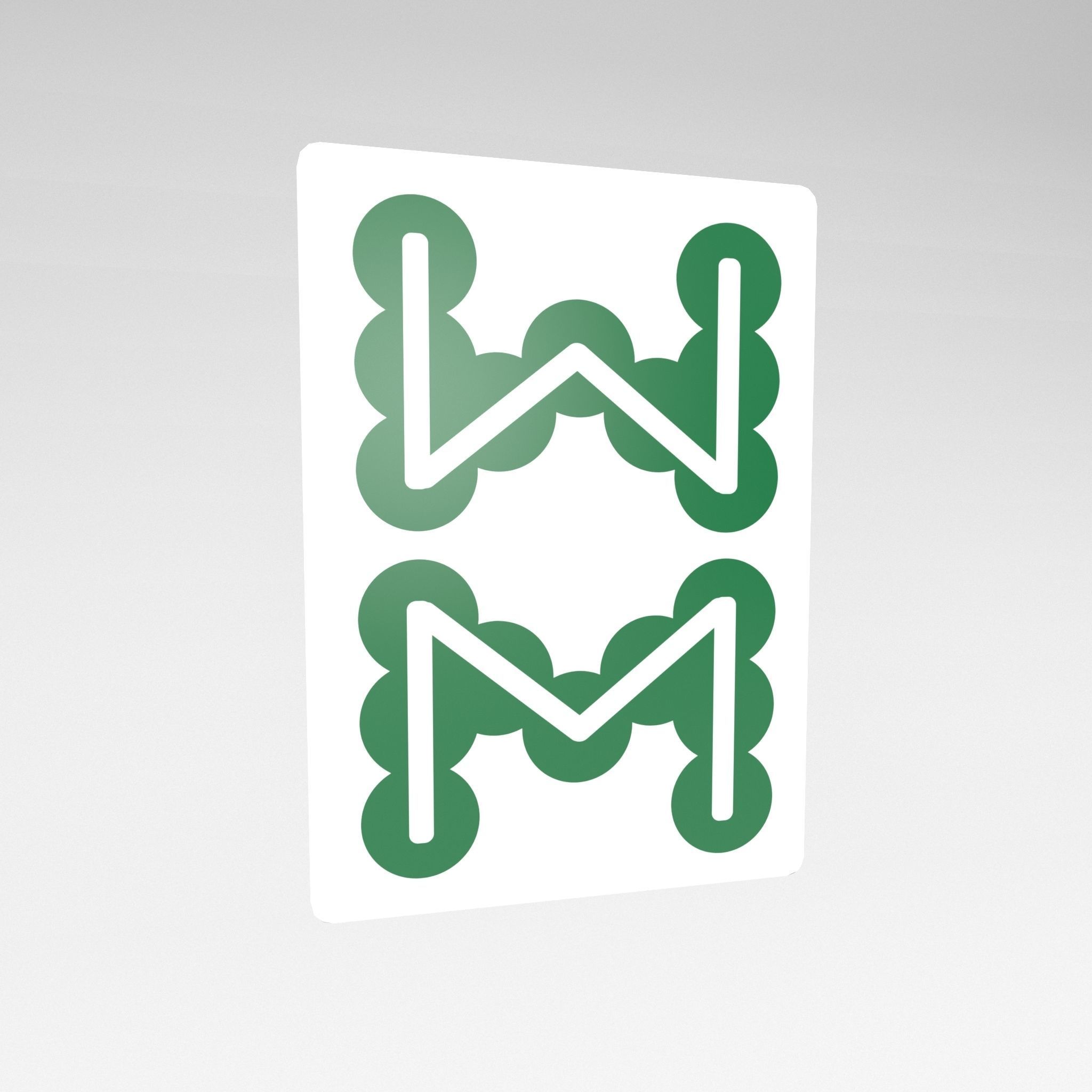 Mahjong V1 Mega Pack Low-poly 3D model_33