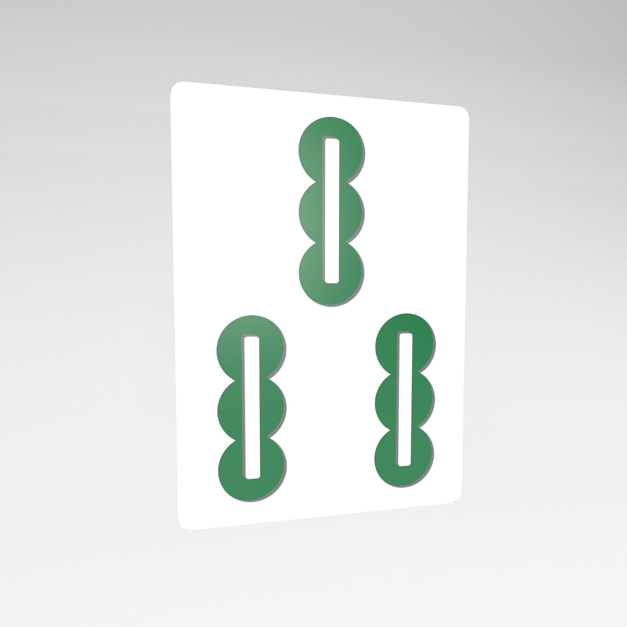 Mahjong V1 Mega Pack Low-poly 3D model_1