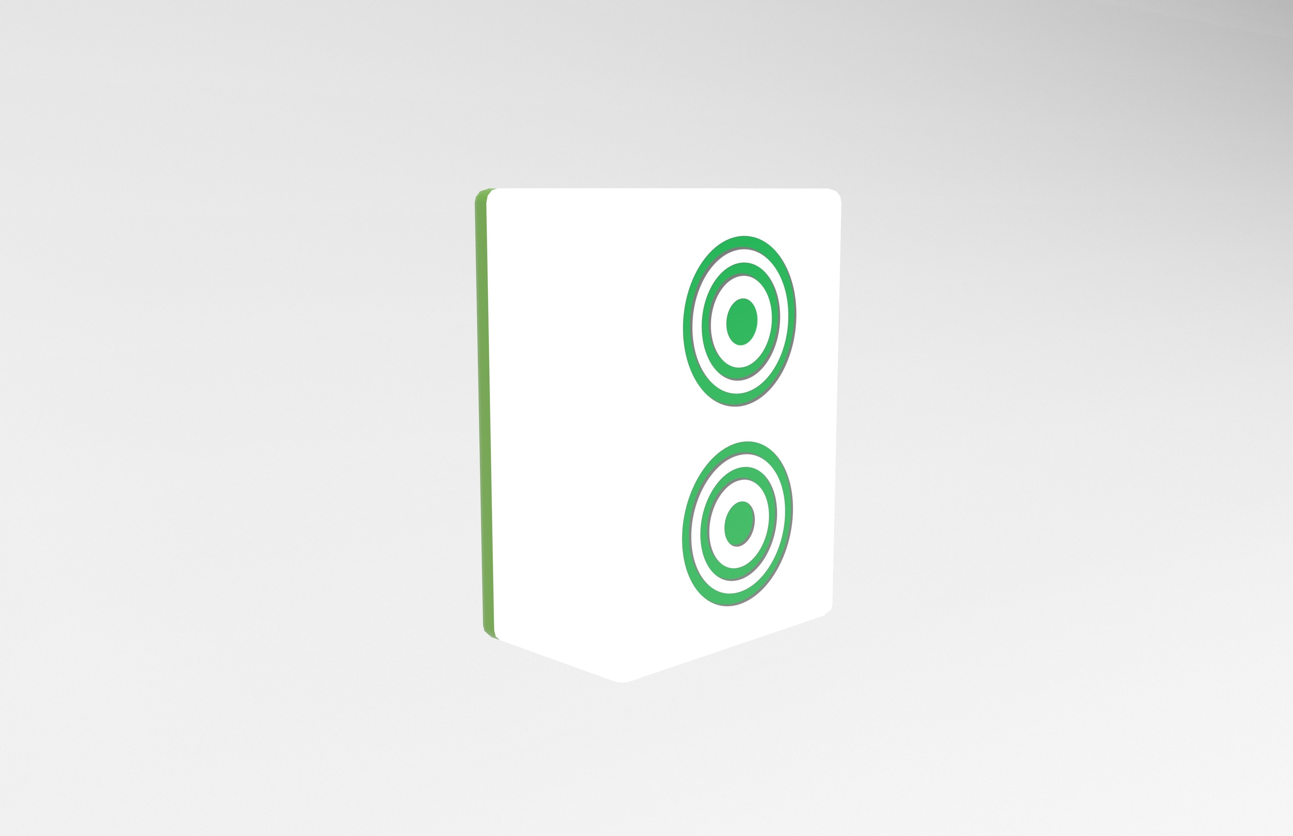 Mahjong V1 Mega Pack Low-poly 3D model_49