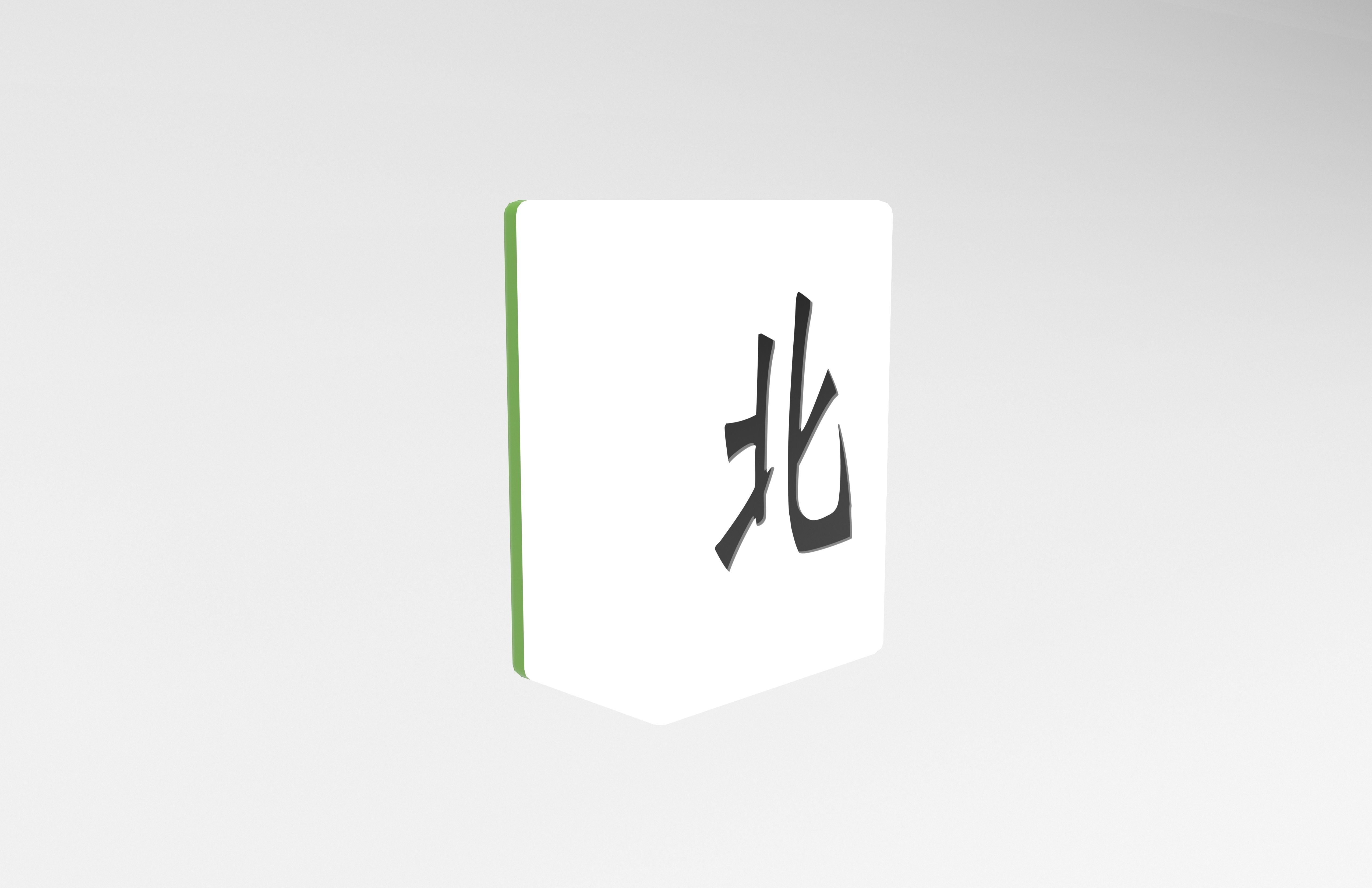 Mahjong V1 Mega Pack Low-poly 3D model_82