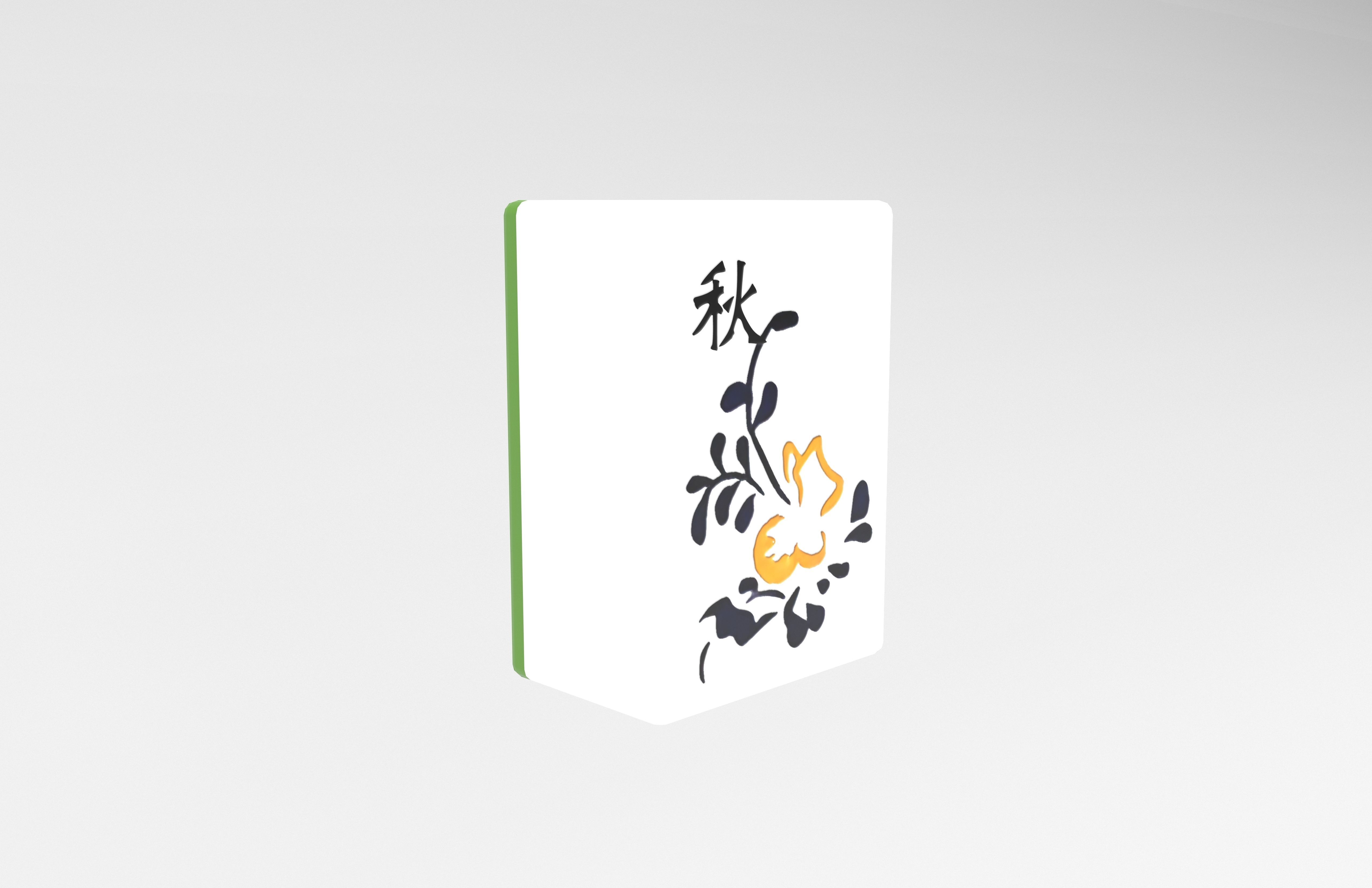 Mahjong V1 Mega Pack Low-poly 3D model_123