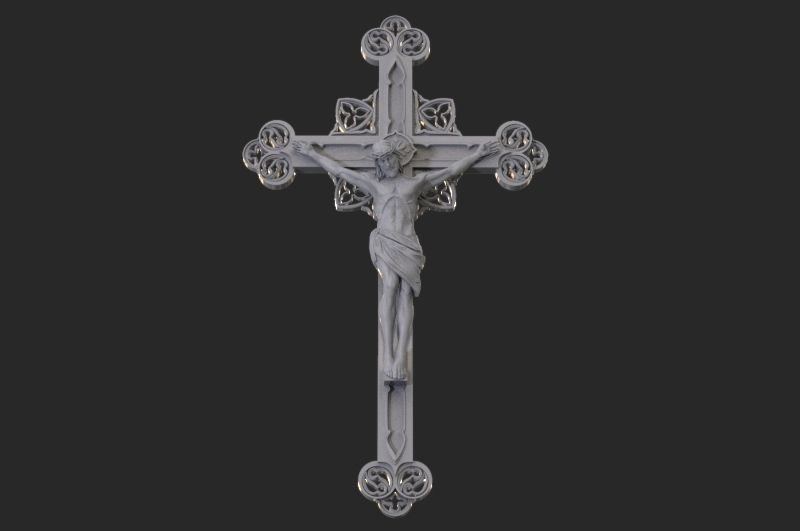 JESUS ON THE CROSS 3D print model 3D print model_3