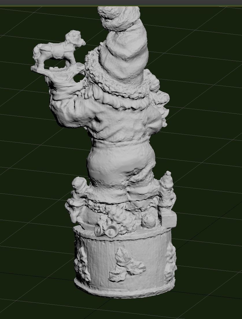 Garden Gnome Low-poly 3D model_41