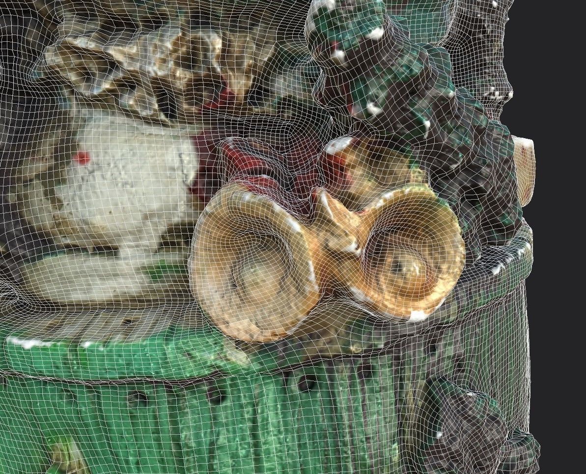 Garden Gnome Low-poly 3D model_21