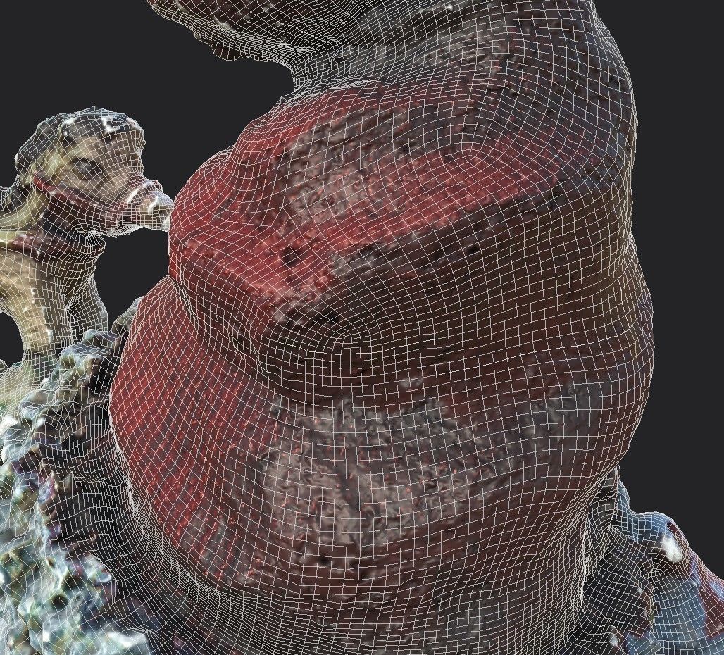 Garden Gnome Low-poly 3D model_15