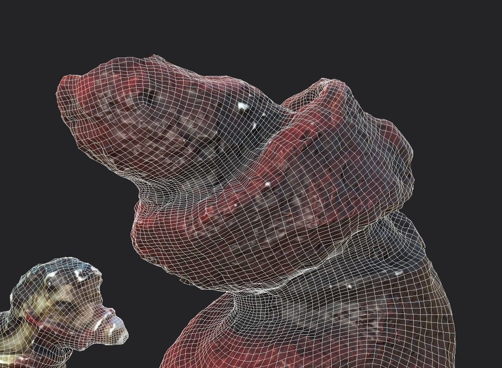 Garden Gnome Low-poly 3D model_14