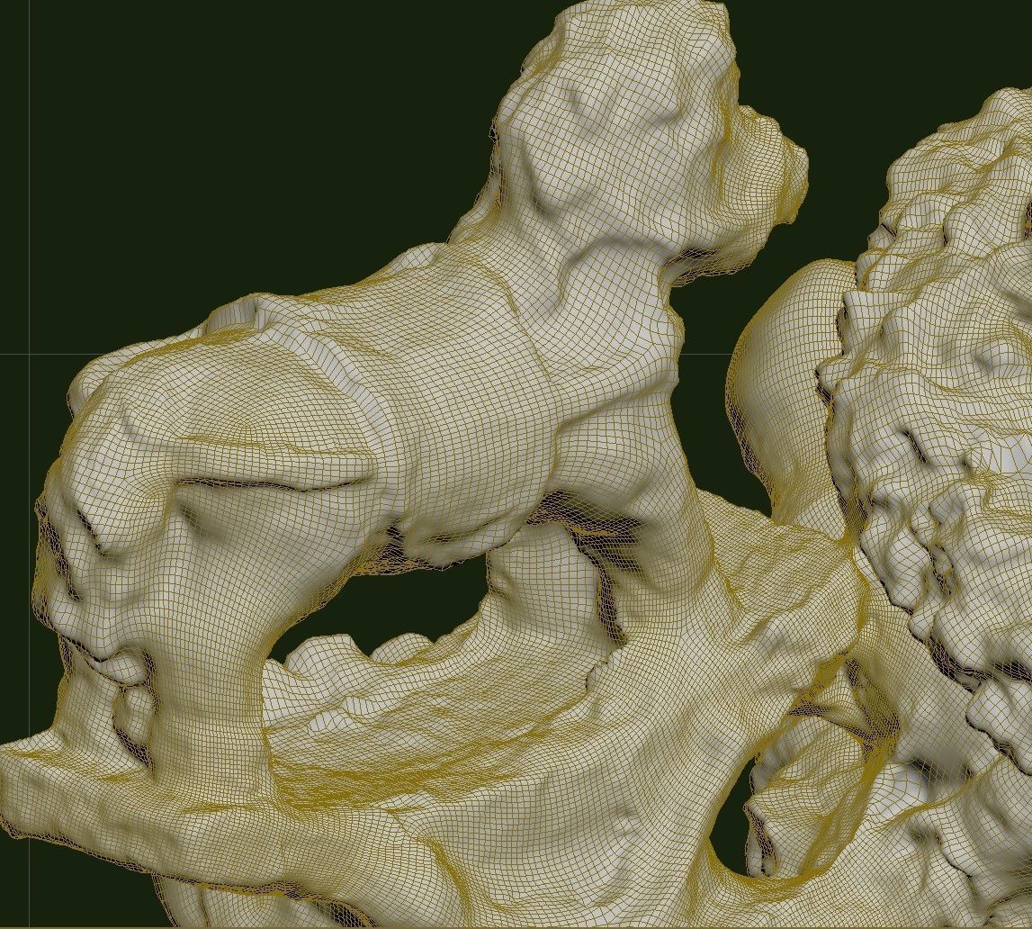 Garden Gnome Low-poly 3D model_37