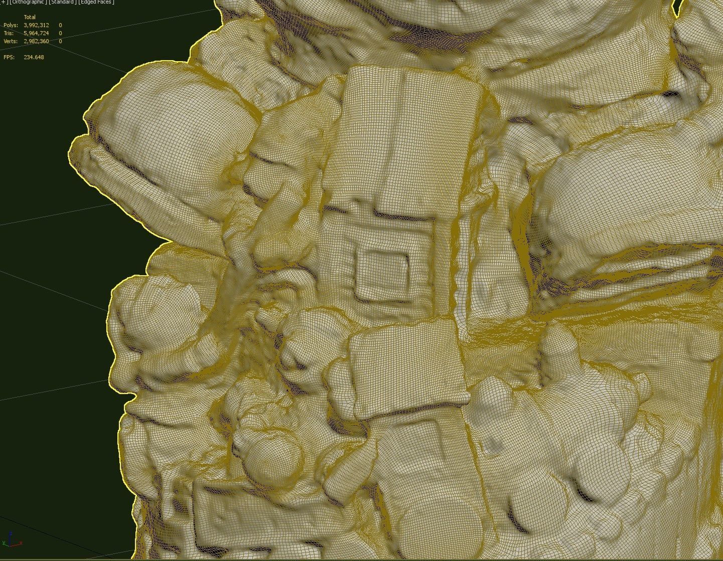 Garden Gnome Low-poly 3D model_35