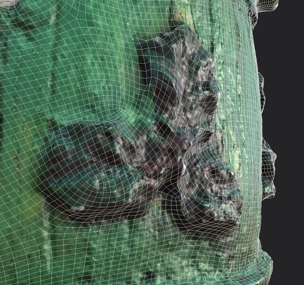 Garden Gnome Low-poly 3D model_19