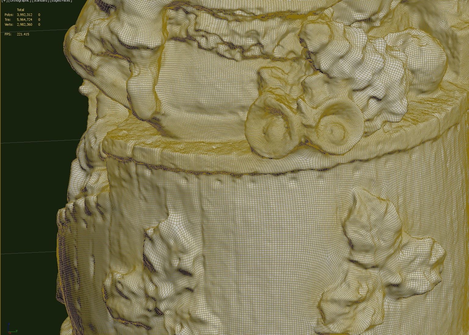 Garden Gnome Low-poly 3D model_36