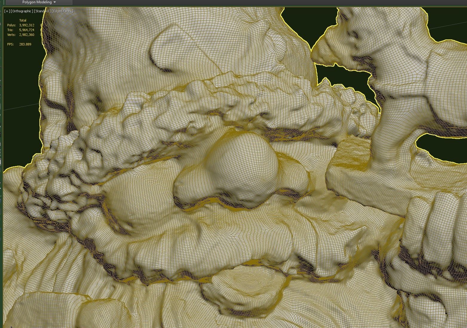 Garden Gnome Low-poly 3D model_33