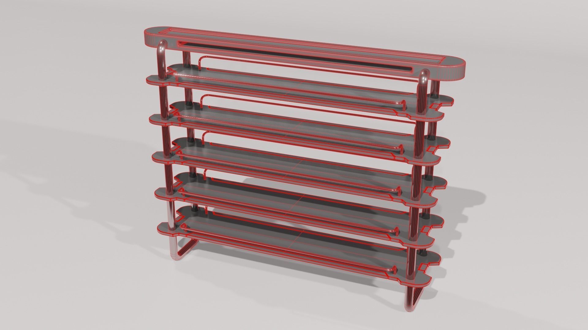 SCI-FI LAB SHELF 3D model_7