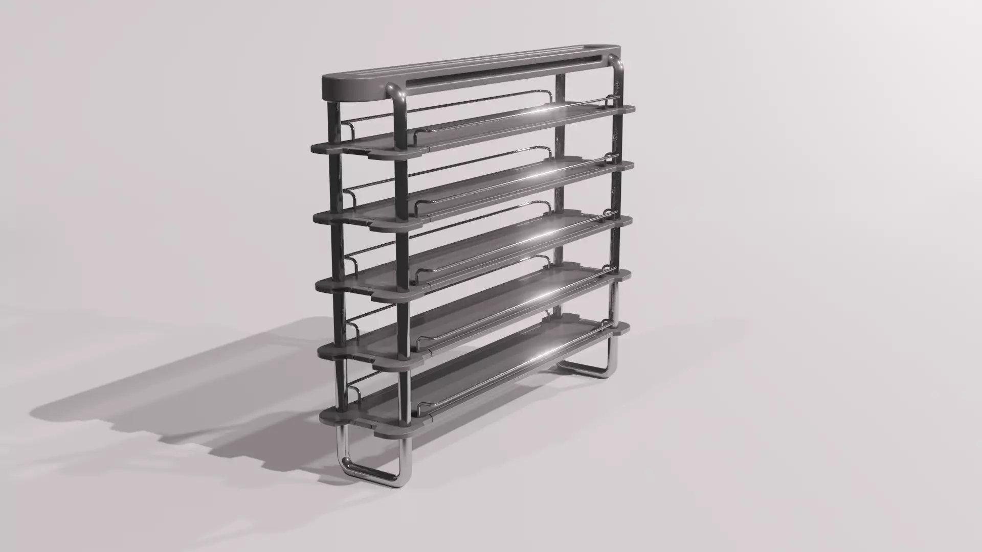 SCI-FI LAB SHELF 3D model_0