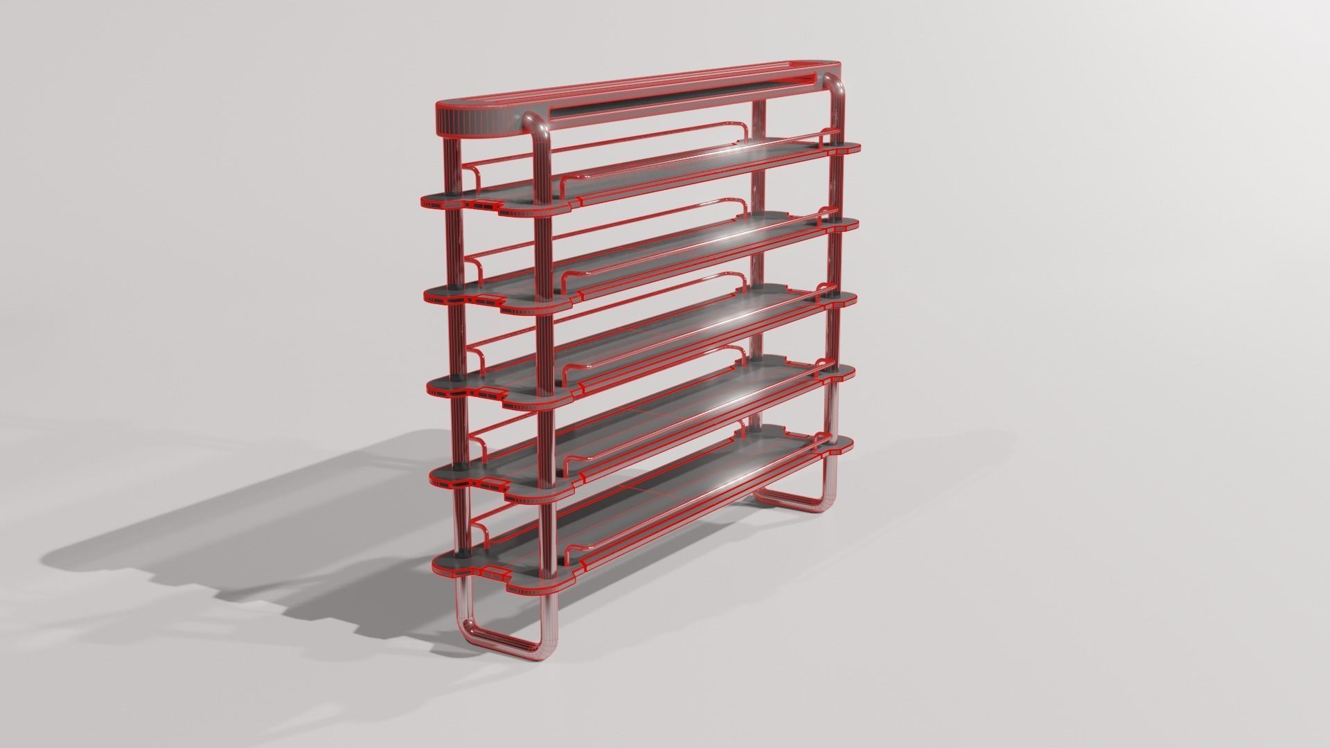 SCI-FI LAB SHELF 3D model_8