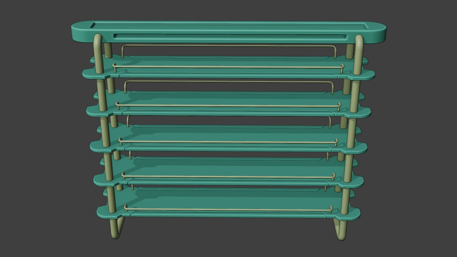 SCI-FI LAB SHELF 3D model_6