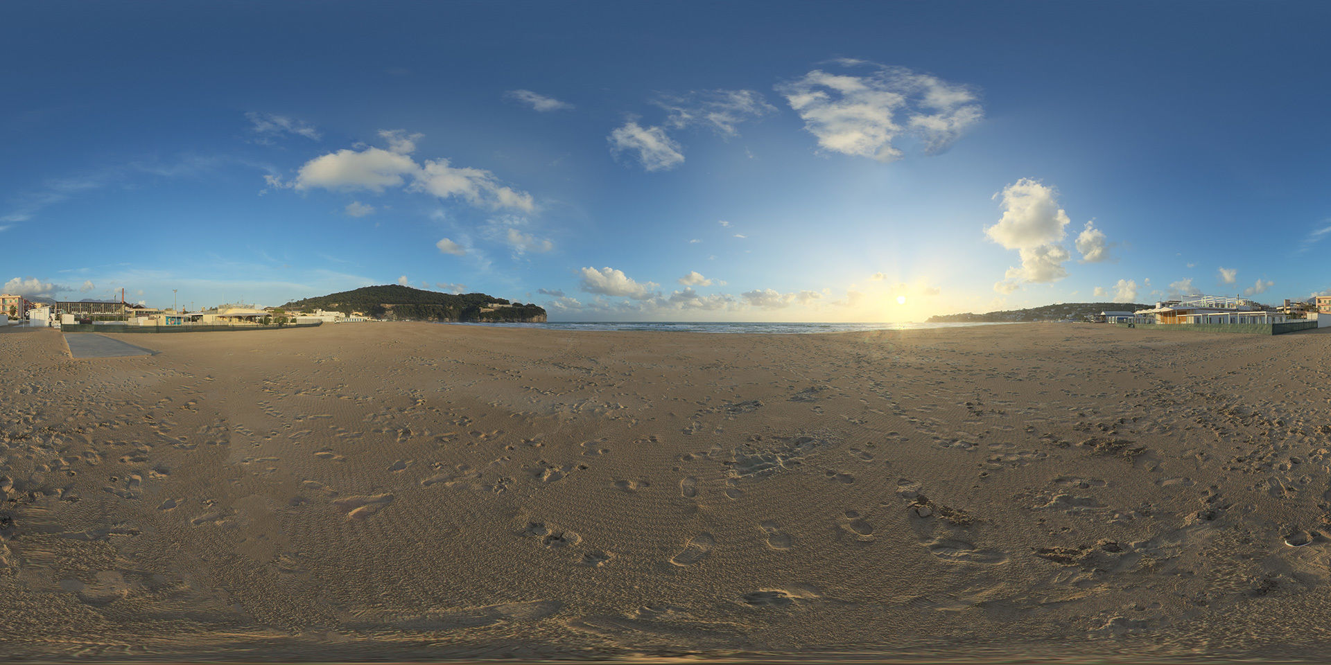 HDRi Beach and sunset Texture_4