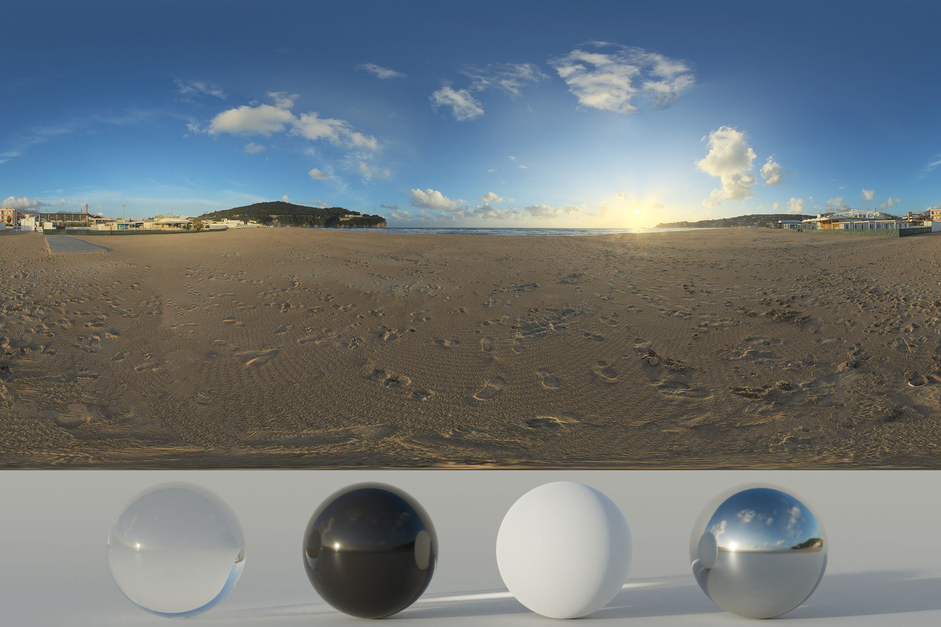 HDRi Beach and sunset Texture_6